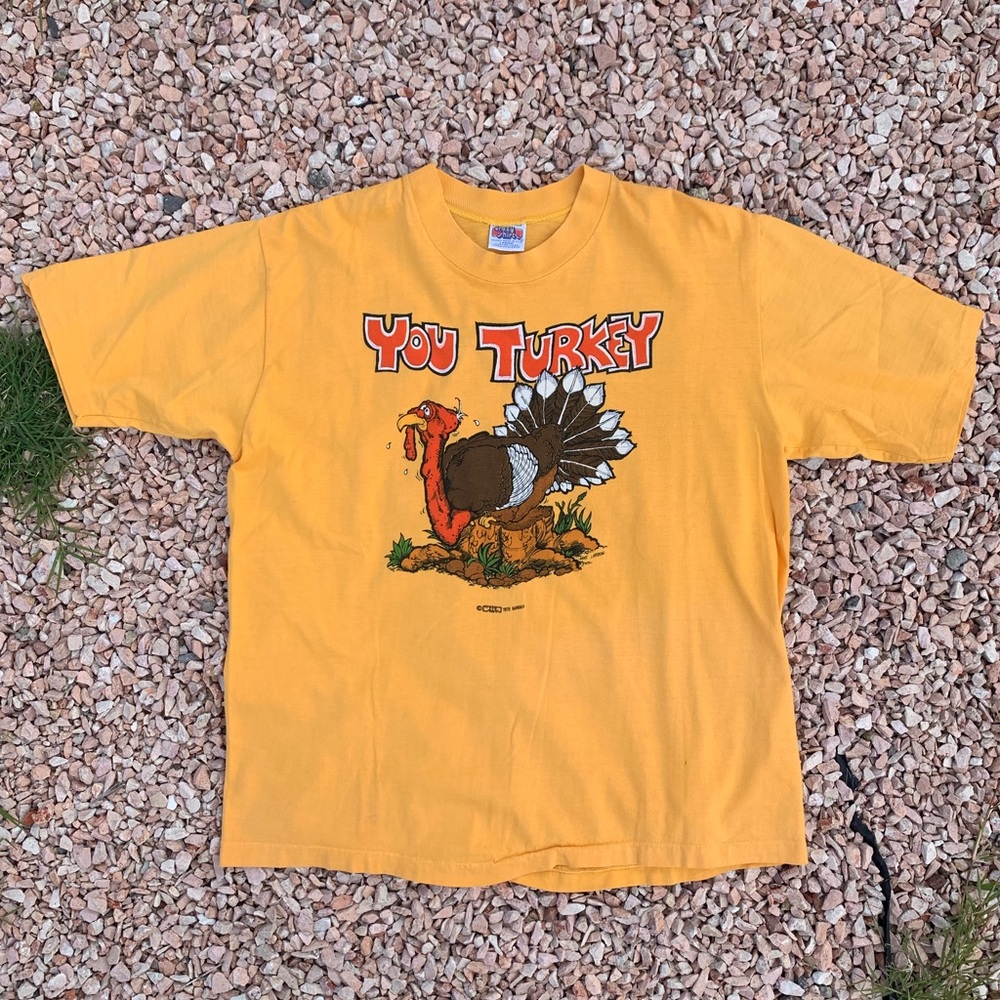 Vintage Single Stitch 1975 Crazy Shirt Size Large